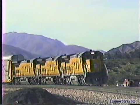 Classic Railroad Series 321 - UP at Devore, CA February 23, 1990