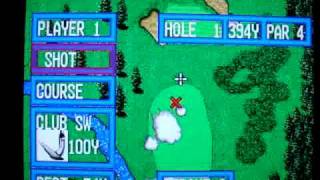 "Top Player's Golf" Neo-Geo