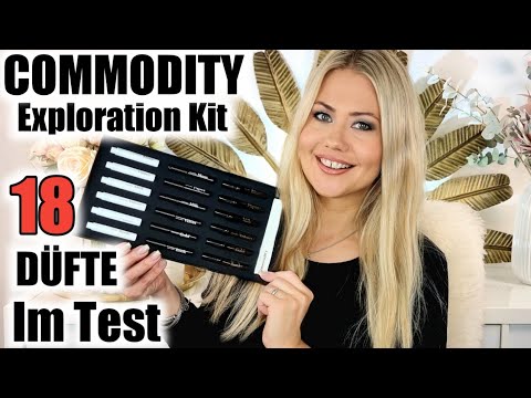 OMG 🤭! Ich teste 18 Düfte! Commodity Exploration Kit Review