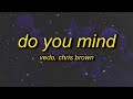 Vedo Do You Mind Feat Chris Brown Lyrics Do You Mind If I Come Through