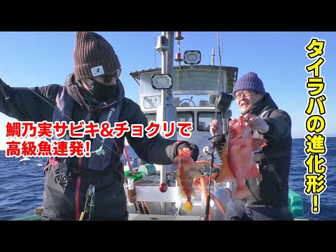 タイラバの進化形！鯛乃実サビキ＆チョクリで高級魚連発！（ルアー合衆国プラス/2021年3月13日放送）