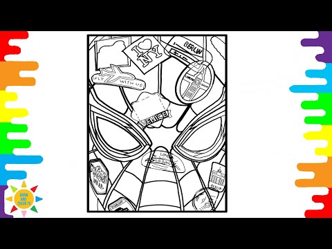 Spider-Man: Far From Home Coloring Page | Spider-Man Coloring | Elektronomia - Summersong 2019
