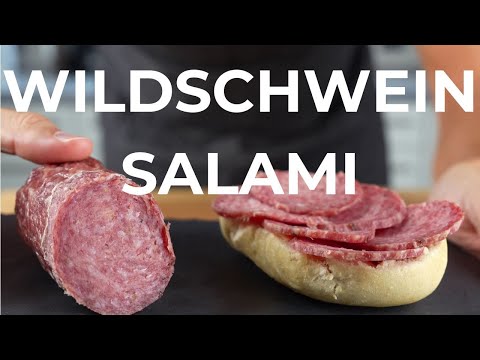 Wildschweinsalami selber machen - Wild und lecker
