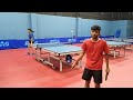 Fast And Furious Table Tennis Practice Kerala State Amateur Paddlers In Action Two Ball Training