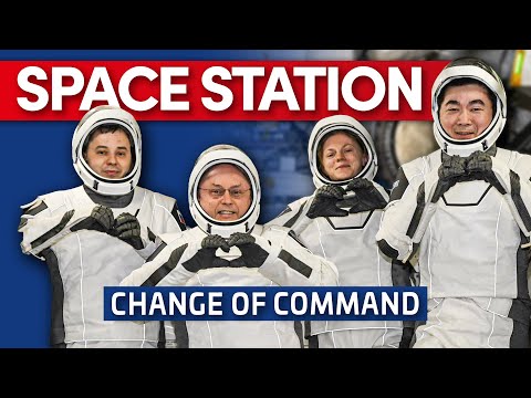 ISS Change of Command ahead of Crew-11 early return home