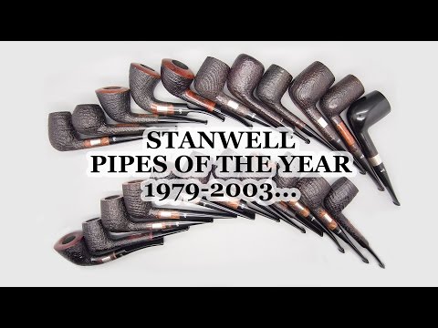 Sandblasted Stanwell Pipes Of The Year 1979-2003