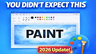 Microsoft Paint AI Update 2026 (Copilot + New Tools)
