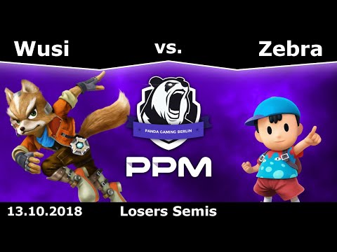 Big PPM X - Wusi (Fox) Vs. Zebra (Ness) - Losers Semis