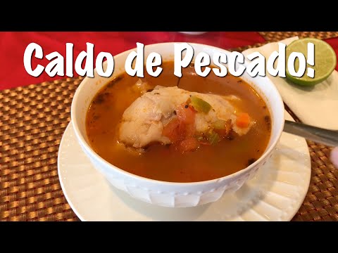 Caldo de Pescado - Como hacer Caldo de Pescado - Receta de Caldo de Pescado