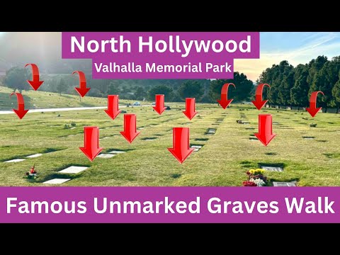 Cemetery Walking Tour: Unmarked Graves at Pierce Brothers Valhalla Memorial Park