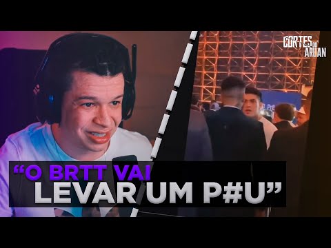 ARUAN REAGE A TRETA ENTRE BRTT E FNX - Cortes do Aruan