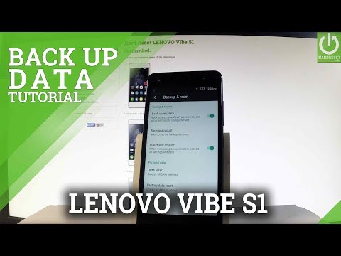 How to Back Up Data in LENOVO Vibe S1 - Enable Google Backup