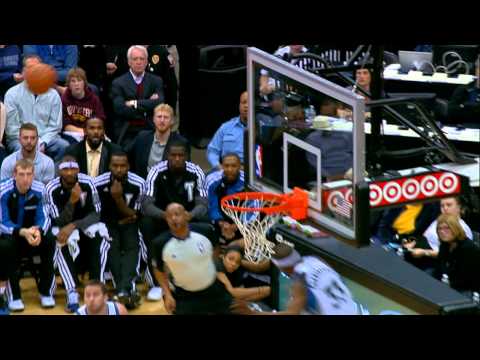 Dante Cunningham Swats it into the Seats!