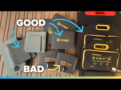 Best Portable Solar Panels Tested — Which Ones Actually Deliver? (10–80W)