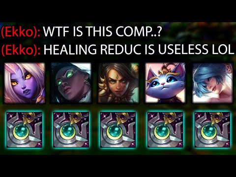 What happens when 5 HEALERS ALL BUILD MOONSTONE and heal over 80,000+ HP in 1 game
