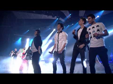 Alketa Vejsiu & 16 finalistet - kolazh (X Factor Albania 3)