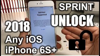 How To Unlock iPhone 6S Plus From Sprint to Any Carrier