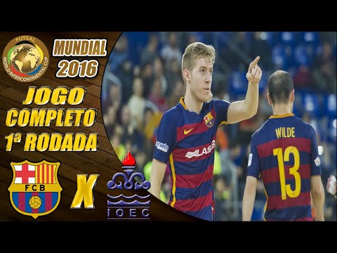 Jogo Completo | Barcelona X Tasisat Daryaei | 1ª Rodada | Mundial de Futsal 2016 (24/06/2016)