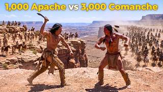 1,000 Apache vs 3,000 Comanche: The Comanche ‘’War of Extermination’’ that Destroyed the Apache