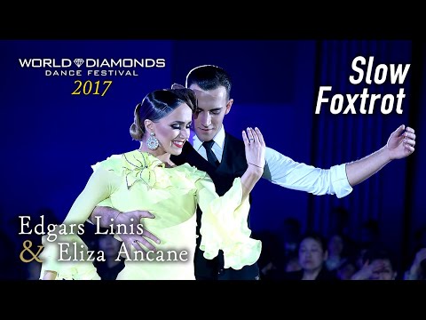 Edgars Linis & Eliza Ancane | 2017 Slow Foxtrot WORLD DIAMONDS