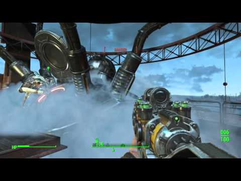 Fallout 4 Destroying The Brotherhood "Airship Down"