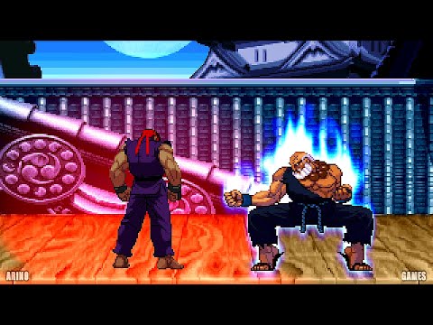 EVIL RYU VS GOUKEN THE BEST FIGHT YO'U'LL SEE IN YOUR ENTIRE LIFE! NO BAIT!