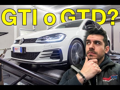 GTI O GTD? 🤔 ARDUA SCELTA DOPO UNA RIMAPPATURA STAGE1 SULLA GOLF 7.5 GTD CHE L’HA RESA UN MISSILE!