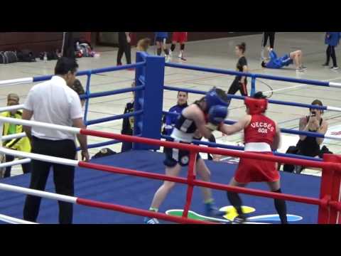 Boxen: Zsofia Pap - Melina Schallenberg (Int. Frauenboxturnier #14)