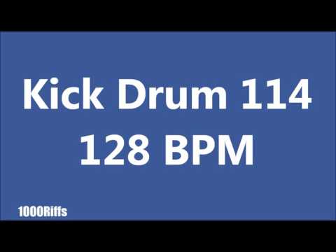 Kick Drum K114 : 128 BPM : Beats Per Minute