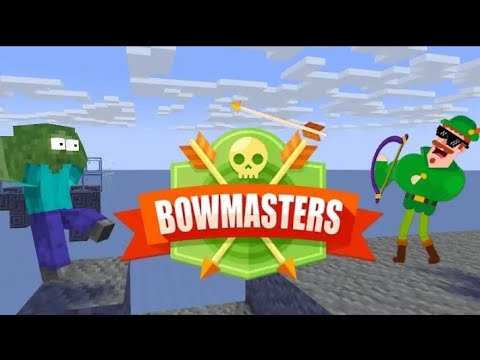 Monster school: Bowmasters Challenge -Minecraft Animation (ROBE CUBE DELETED VİDEO)
