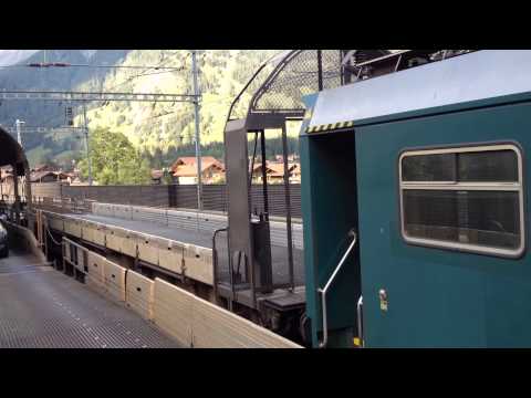 SWITZERLAND TRAIN  : KANDERSTEG-GOPPENSTEIN