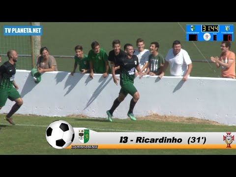 Resumo Fut11: LOURINHANENSE 4x0 PONTERROLENSE - AFL Pró-Nacional 2018/19