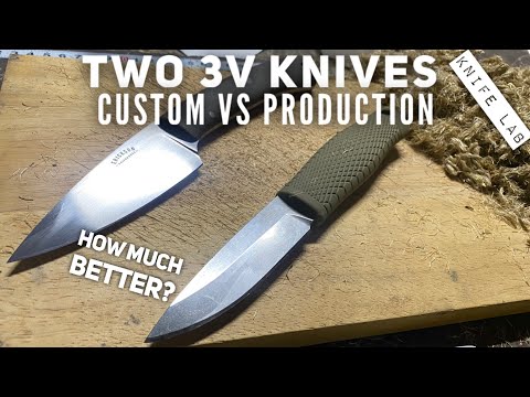 3V Steel: Custom vs Production Edge Retention (Erickson v Benchmade)