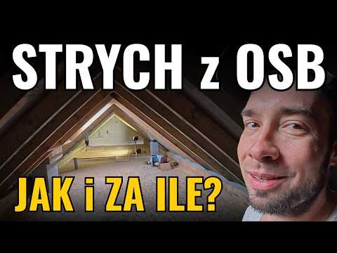 Attic floor made of OSB boards - How to make it and how much does it cost?