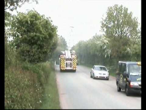 37676 on ECS return and fire in Crewe 10/5/09