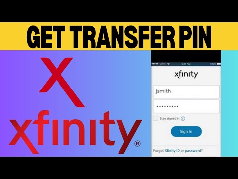 Xfinity Transfer Pin