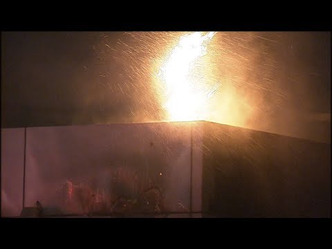 3rd alarm factory fire in Mt Wellington   Auckland  NZ