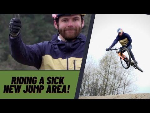 Riding the GAP’s new jump lines before they open!