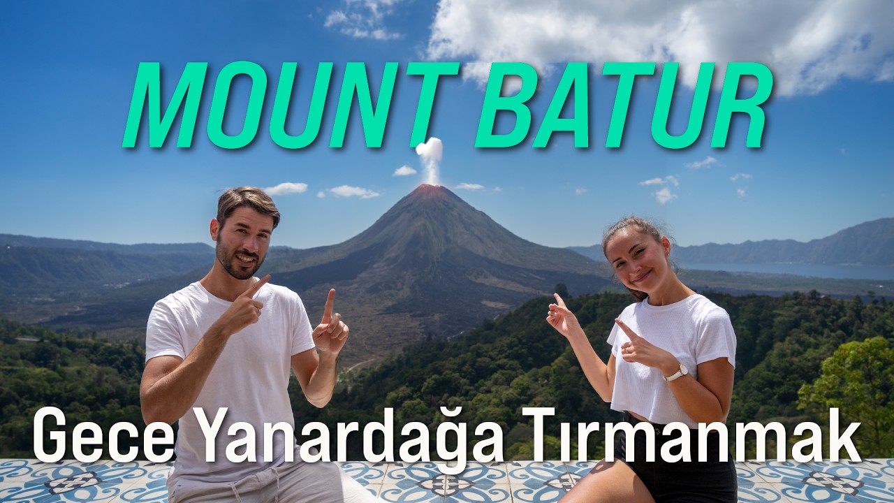 Climbing an Active Volcano at Midnight on Bali Island