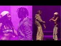 REMA almost KISS Ayra Starr as they perform together at REMA O2 arena 20k capacity..😱