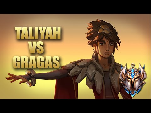 GRF Tarzan Taliyah Jungle Vs Gragas - KR Challenger Match Summary Patch 9.19