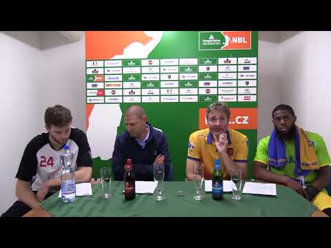 Tisková konference po utkání - Basket Fio banka J. Hradec - ČEZ Basketball Nymburk 75:111