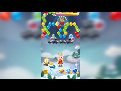 Bunny Pop 2 - Level 160 Beat the wolf 🐺