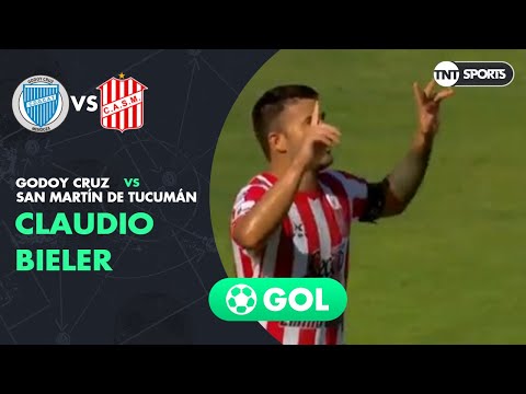 Claudio Bieler (1-1) Godoy Cruz vs San Martín T | Fecha 18 - Superliga Argentina 2018/2019