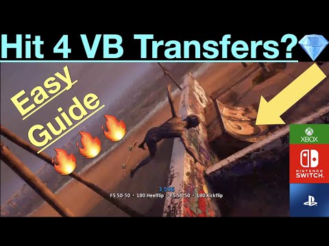 How to Hit 4 VB's Venice Beach Transfers? - Tony Hawk's Pro Skater 1+2 Guide