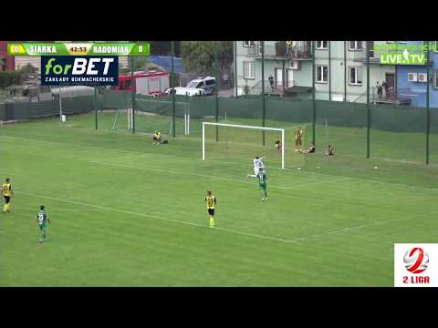 Siarka Tarnobrzeg - Radomiak Radom 1-3 [SKRÓT MECZU]