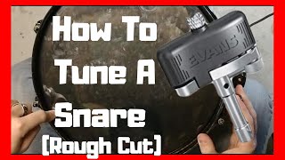 Video thumbnail for How To Tune A Snare | Evans Torque Key Review by Twisted Transcription Studios