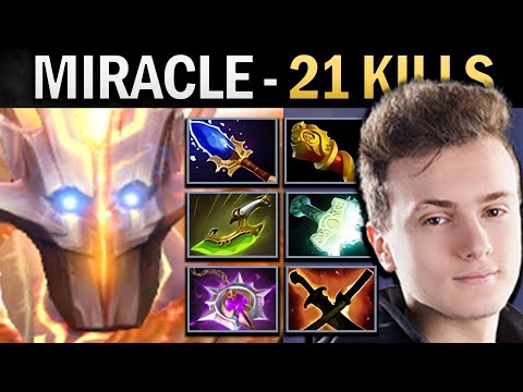 Juggernaut Dota Miracle with 21 Kills and Nullifier - TI13