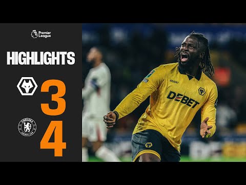 Seven goals and a red card | Wolves 3-4 Chelsea | Carabao Cup Highlights