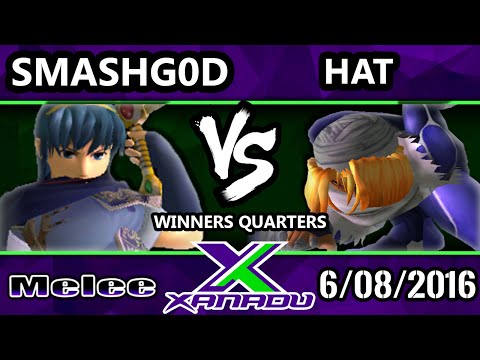 S@X 153 SSBM Winners Quarters - SmashG0D (Marth) Vs. Hat (Shiek)